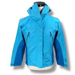 Marmot Spire GORE-TEX Jacket Women’s XS Blue Performance Hooded Outdoor Full Zip